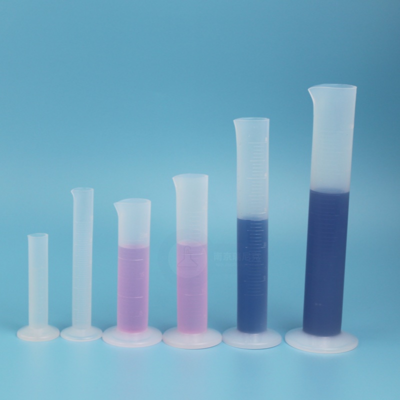 實(shí)驗室 PFA氟樹(shù)脂 透明大口圓底量筒 刻度清晰 10ml~2000ml